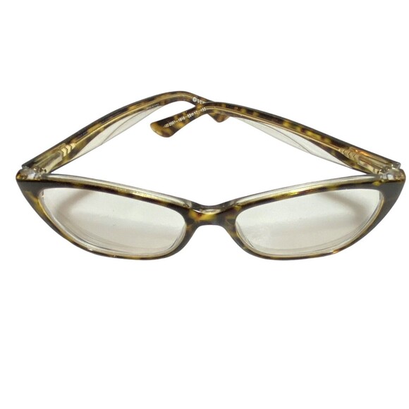 Vogue Eyeglasses FRAMES ONLY VO 2064-SB Brown/Gold Tortoise Design Frames & Case - Picture 12 of 16